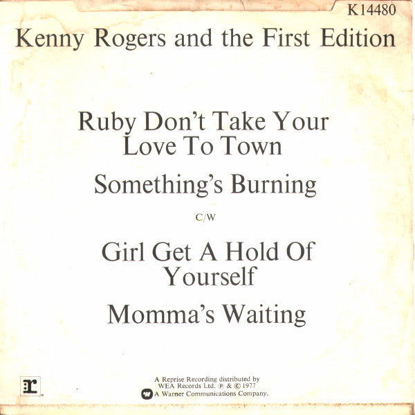 Kenny Rogers & The First Edition : Kenny Rogers And The First Edition (7", EP)