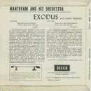 Mantovani : Plays The Theme From Exodus And Other Themes (7", EP, Mono)