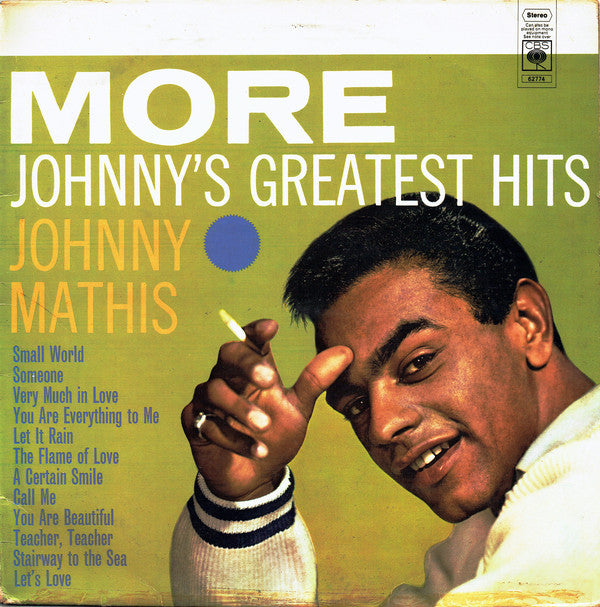 Johnny Mathis : More Johnny's Greatest Hits (LP, Comp, RE)