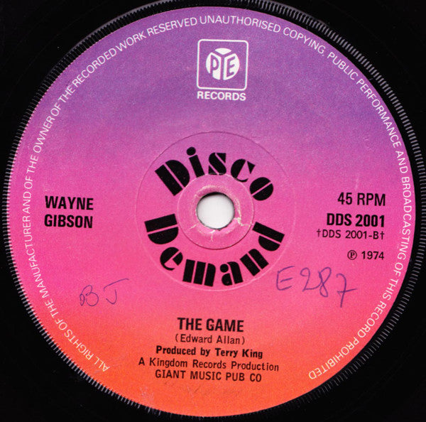 Wayne Gibson : Under My Thumb (7", Single, Sol)