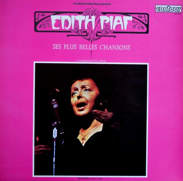 Edith Piaf : Ses Plus Belles Chansons (LP, Comp, RE)