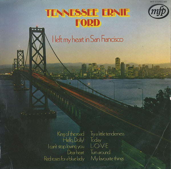 Tennessee Ernie Ford : I Left My Heart In San Francisco (LP)
