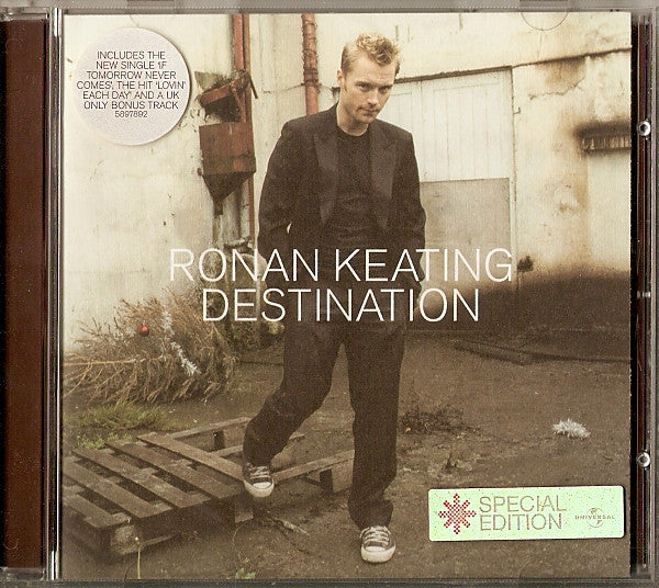 Ronan Keating : Destination (CD, Album, Enh, S/Edition, Uni)