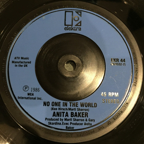 Anita Baker : Sweet Love (7", Blu)