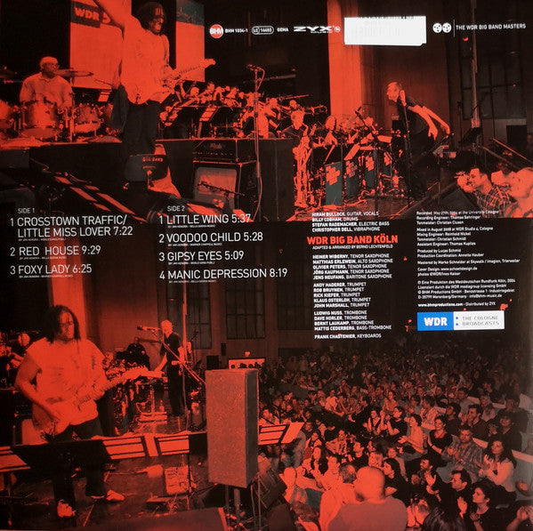 Hiram Bullock / WDR Big Band Köln : Plays The Music Of Jimi Hendrix (LP, Album)
