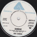 Eric Carmen : Sunrise (7", Single)