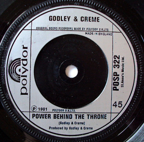 Godley & Creme : Under Your Thumb (7", Single, Sil)