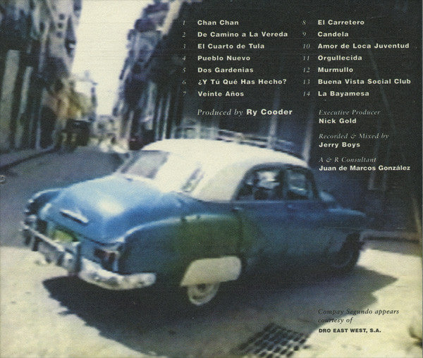 Buena Vista Social Club : Buena Vista Social Club (CD, Album, O-c)
