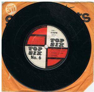 Unknown Artist : Top Six No. 6 (7", EP)