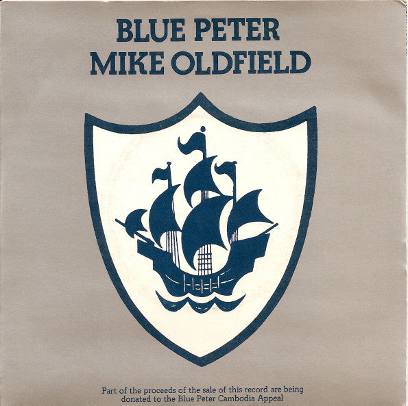Mike Oldfield : Blue Peter (7", Single, 'Pi)