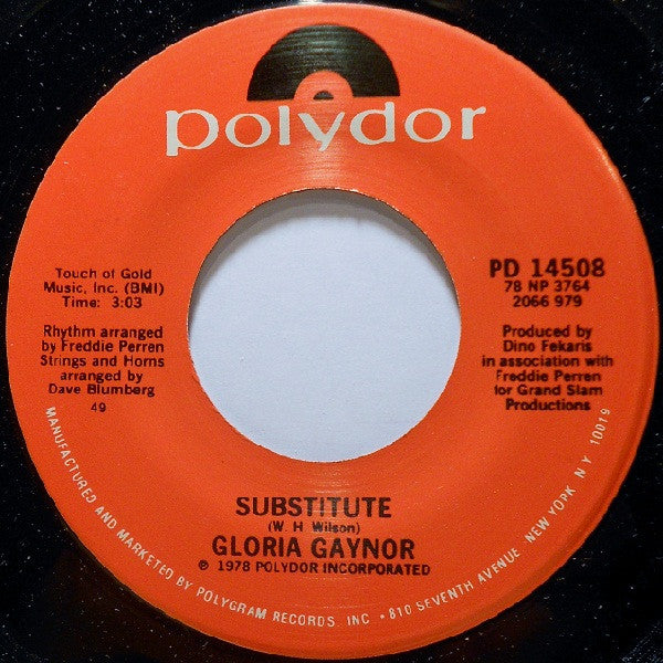 Gloria Gaynor : I Will Survive (7", Single, RP, 49 )