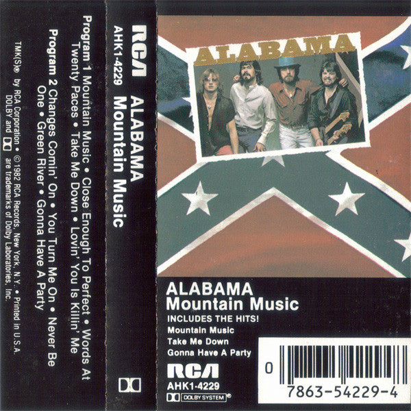 Alabama : Mountain Music (Cass, Album)