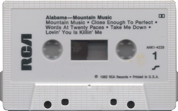 Alabama : Mountain Music (Cass, Album)