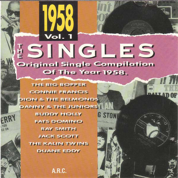 Various : The Singles - Original Single Compilation Of The Year 1958 Vol. 1 (CD, Comp)