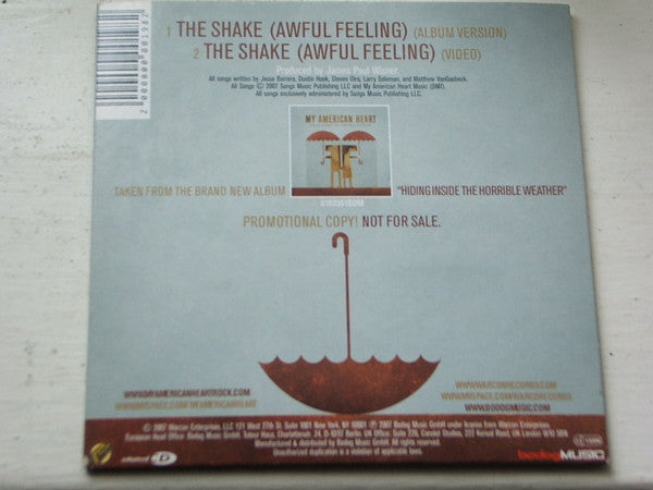 My American Heart : The Shake (Awful Feeling) (CD, Single, Enh, Promo)