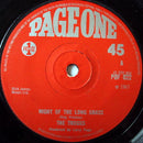 The Troggs : Night Of The Long Grass (7", Sol)