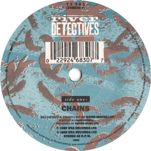 The River Detectives : Chains (7", Single)