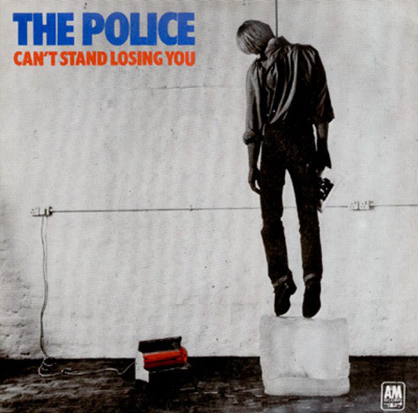 The Police : Can't Stand Losing You (7", Single, Blu)