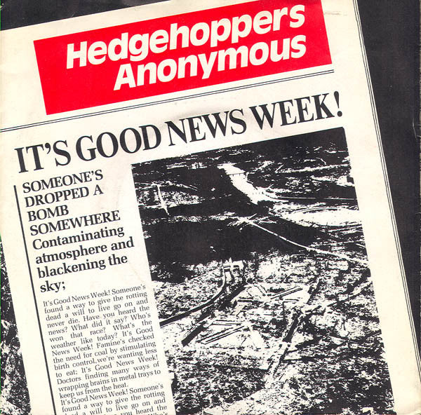 Hedgehoppers Anonymous : It's Good News Week (7", Single, RE)