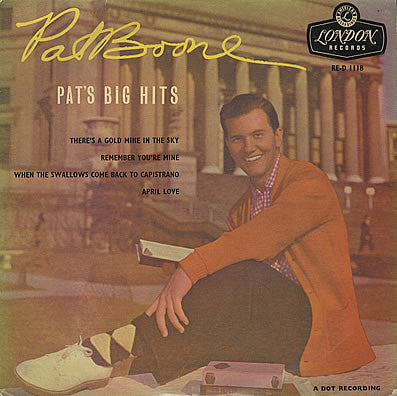 Pat Boone : Pat's Big Hits (7", EP)