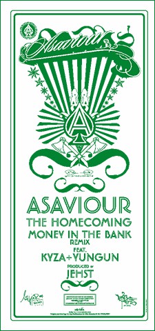 Asaviour : The Homecoming / Money In The Bank (Remix) (12")