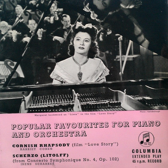 Harriet Cohen / Irene Scharrer With The London Symphony Orchestra* : Popular Favourites For Piano And Orchestra (7", EP)