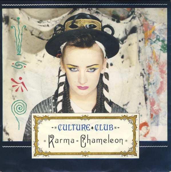 Culture Club : Karma Chameleon (7", Single, Pap)