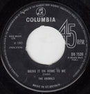The Animals : Bring It On Home To Me (7", Single)