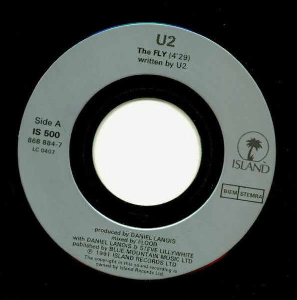 U2 : The Fly (7", Single, Jukebox)