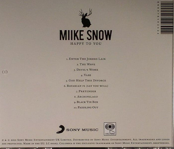 Miike Snow : Happy To You (CD, Album)