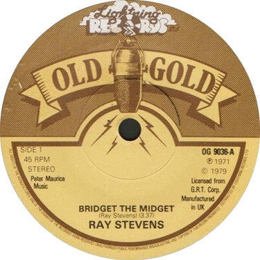 Ray Stevens : Bridget The Midget / Everything Is Beautiful (7")