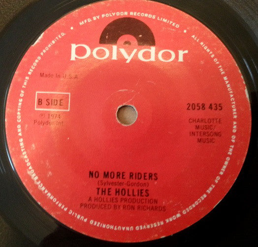 The Hollies : The Air That I Breathe (7", Single, Styrene, Sol)