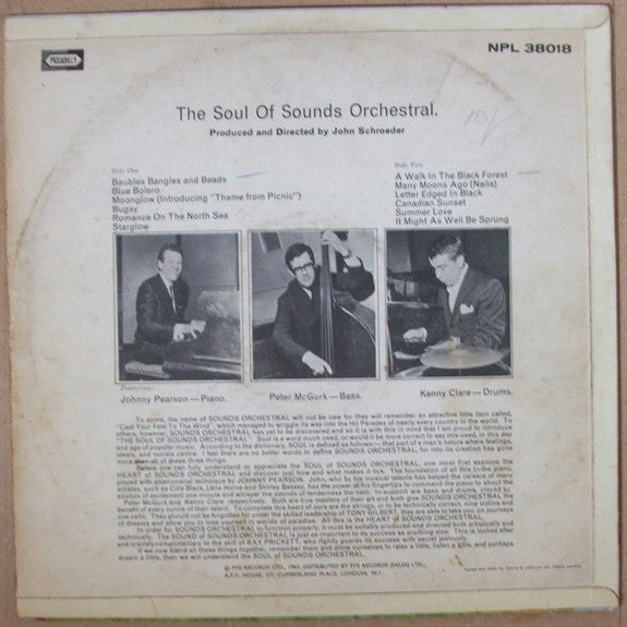 Sounds Orchestral : The Soul Of Sounds Orchestral (LP, Mono)