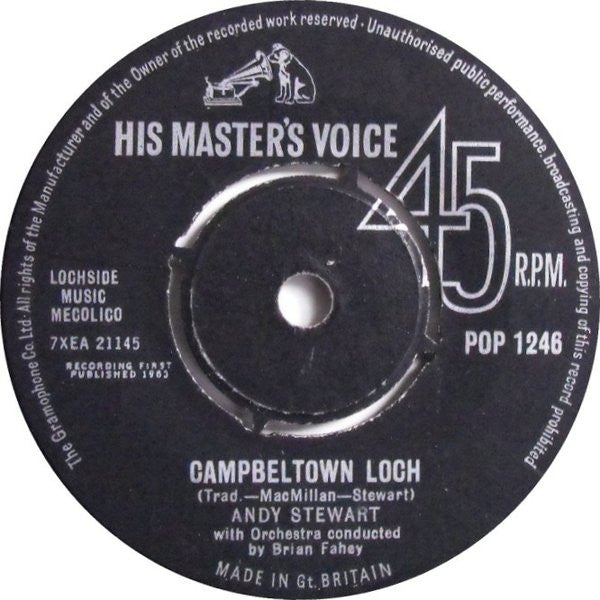 Andy Stewart : Campbeltown Loch (7", Single)