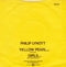 Phil Lynott : Yellow Pearl (7", Single, Inj)