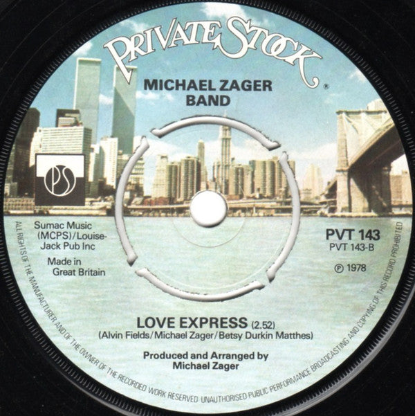 The Michael Zager Band : Let's All Chant (7", Single)