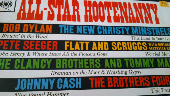 Various : All-Star Hootenanny (LP, Comp, Mono)