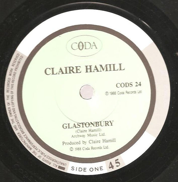 Claire Hamill : Glastonbury (7")