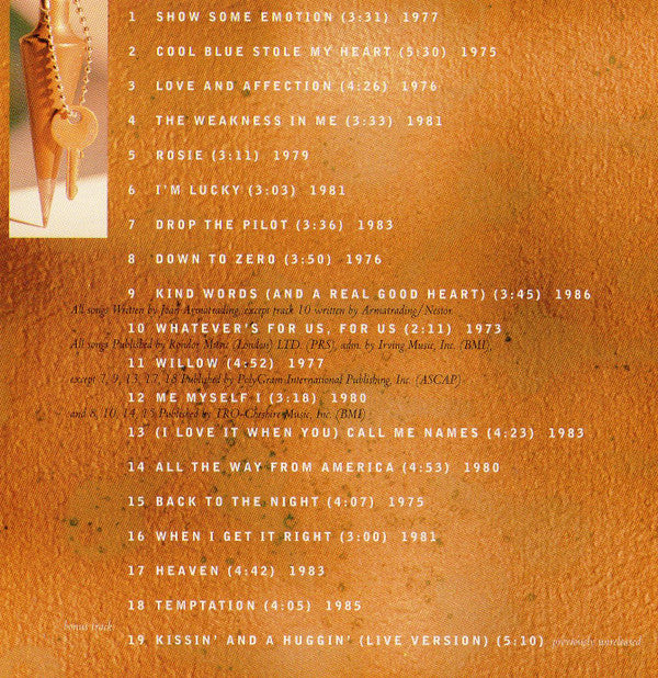 Joan Armatrading : Greatest Hits (CD, Comp, RM)