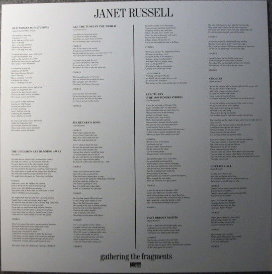 Janet Russell : Gathering The Fragments (LP)