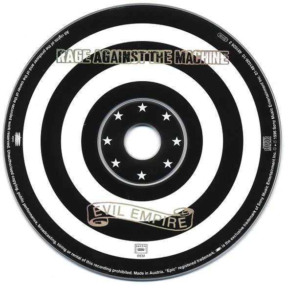 Rage Against The Machine : Evil Empire (CD, Album)
