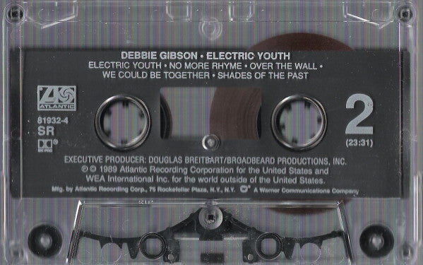 Debbie Gibson : Electric Youth (Cass, Album, SR,)