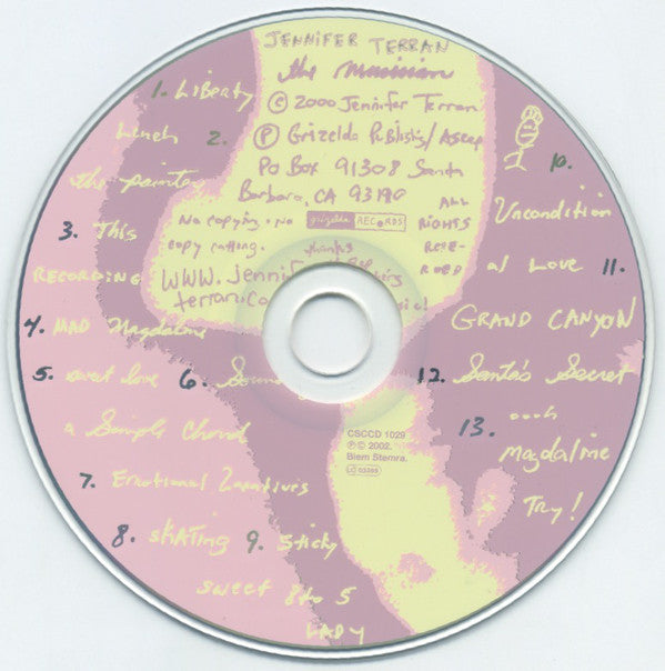 Jennifer Terran : The Musician (CD, Album)