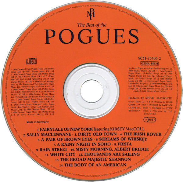 The Pogues : The Best Of The Pogues (CD, Comp)