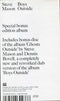 Steve Mason (2) : Boys Outside (Special Bonus Edition Album) (2xCD, Album, S/Edition)