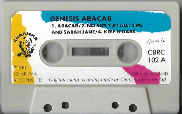 Genesis : Abacab (Cass, Album)