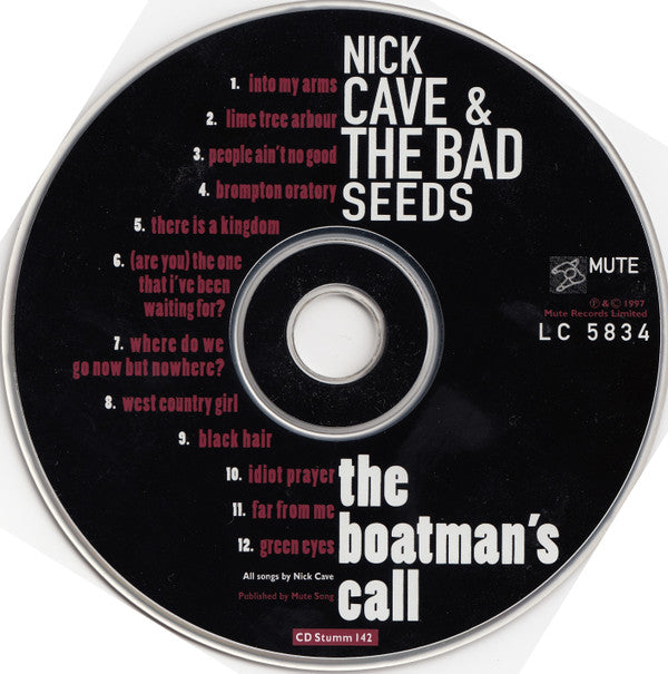 Nick Cave & The Bad Seeds : The Boatman's Call (CD, Album)