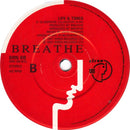Breathe (3) : Hands To Heaven (7", Single, Red)