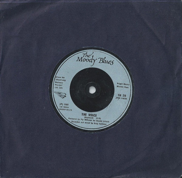 The Moody Blues : The Voice (7")