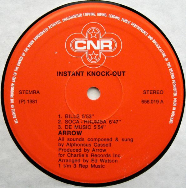 Arrow (2) : Instant Knock-Out (LP, Album)